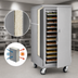Thumbnail image #3 for FWE 3/4-Height Insulated Enclosed Transport Cabinet Pan Rack with 11 Universal Tray Slides