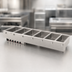 Thumbnail image #3 for Vollrath 6-Well Drop-In Electric Hot Food Well with Thermostatic Controls