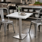 Thumbnail image #4 for John Boos RTSS-2424 Square Stainless Steel Table Top with Plywood Core, 24 x 24 x 1-3/4 Inch