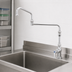 Thumbnail image #3 for T&S Brass Single Pantry Deck-Mount Faucet with 18-Inch Double-Joint Swing Nozzle