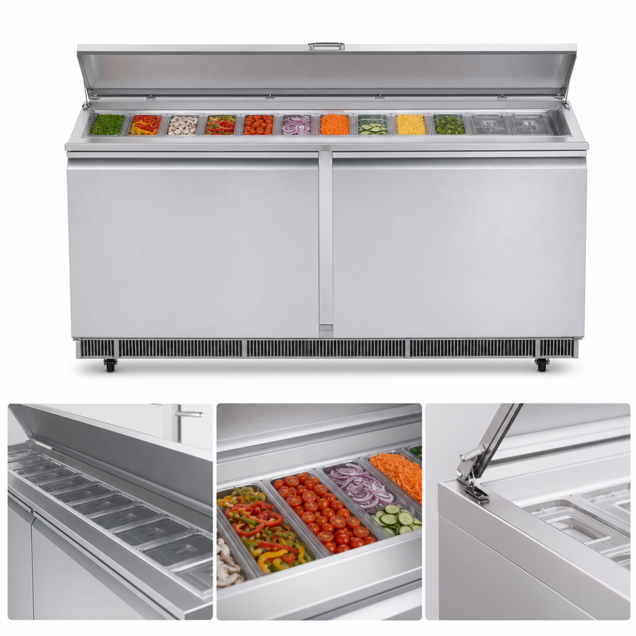 12-Pan Prep Top