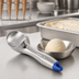 Thumbnail image #3 for Vollrath Size 12 Blue Cast Aluminum Ice Cream Scoop, 3 oz Portion