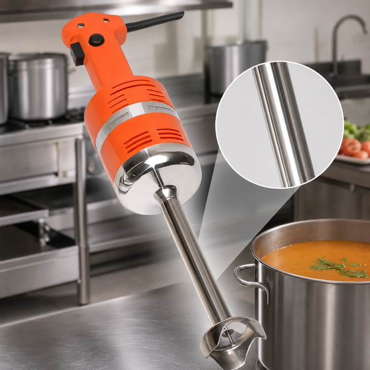Product image #3 for Junior Single-Speed Immersion Blender with 9-Inch Stainless Steel Shaft, 3-Gallon Capacity