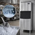 Thumbnail image #3 for Koolmore Commercial Freestanding Full Cube Ice Machine with 200 lb Bin, 420 lb Daily Production