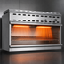 Thumbnail image #3 for Wolf WICM60 60-Inch Wall-Mounted Gas Infrared Cheesemelter with 3-Position Rack