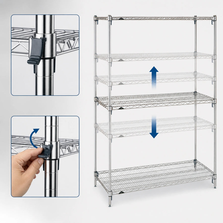 Adjustable Shelf Positioning