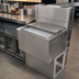 Thumbnail image #3 for BK Resources 36-Inch Underbar Insulated Stainless Steel Ice Bin with Sliding Cover, 100 lb Capacity