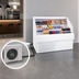 Thumbnail image #3 for Howard-McCray Ovation Series Curved Remote Open Impulse Merchandiser, 39 Inch Wide, 44 Inch High, White