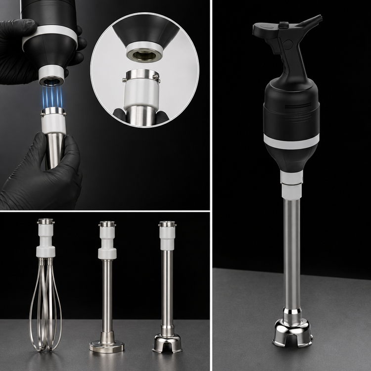 Product image #3 for Univex Vortex750 Variable-Speed Hand-Held Mixer, 210 Qt Capacity, 120V