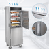 Thumbnail image #4 for FWE Clymate IQ Controlled Venting Humidified Heated Holding Cabinet, Mobile, 12 Full-Size Sheet Pan Capacity, Dutch Doors