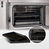 Thumbnail image #4 for ACP 11-1/4 Inch Square Solid Bottom Non-Stick Basket for MRX Ovens