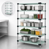 Thumbnail image #3 for Quantum 5-Shelf Solid Stainless Steel Shelving Starter Kit, 24
