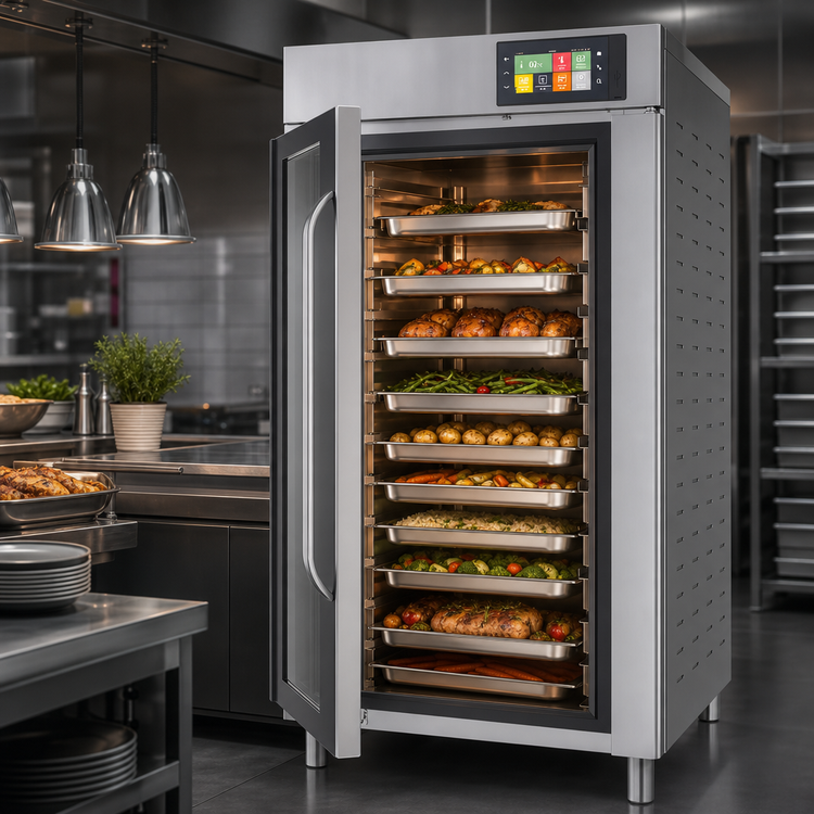 Product image #4 for EVEREO 900 Electric Service Temperature Food Preserver Holding Cabinet, 10 GN 1/1