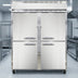 Thumbnail image #2 for Continental Refrigerator 2FENSAHD Two-Section 50 cu. ft. Extra-Wide R290 Hydrocarbon Reach-In Freezer with Half-Height Solid Doors
