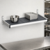 Thumbnail image #3 for Fermod Solid Wall-Mounted Shelving Unit with Removable Polymer Inserts, 47 Inch W x 18 Inch D