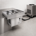 Thumbnail image #3 for Atlas Metal 3-Pan Drop-In Remote Refrigerated Cold Well with Side Coils, Deep Design