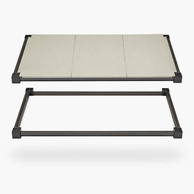 Product image #3 for Cambro Camshelving Elevation Series 18-Inch Deep x 36-Inch Wide Solid Wall Shelf Kit with CamGuard, Brushed Graphite