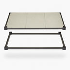 Thumbnail image #3 for Cambro Camshelving® Elevation EWSSK1836S580 18-Inch x 36-Inch Solid Wall-Mounted Shelf Kit with CamGuard, Brushed Graphite