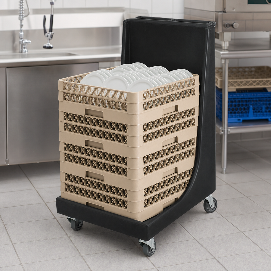 Full-Size Dish Rack Transport