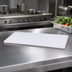 Thumbnail image #3 for John Boos PL20 96-Inch Reversible Polyethylene Steam Table Cutting Board, 1/2-Inch Thick