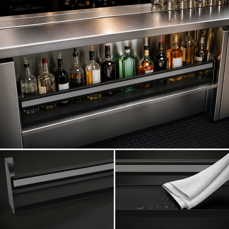 Open Step-and-Rail Design