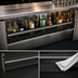 Thumbnail image #3 for Glastender SSR-43 Single 43-Inch Stainless Steel Underbar Speed Rail