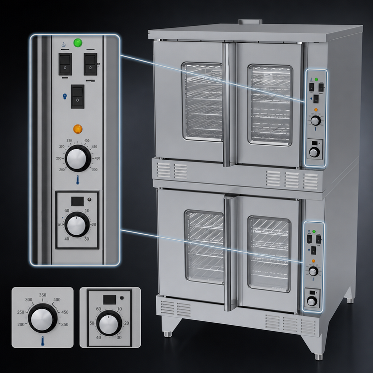 Product image #3 for Garland Signature Summit Series Double-Deck Full-Size Standard-Depth Electric Convection Oven