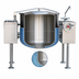 Thumbnail image #3 for Crown DLT-30TC 30 Gallon Direct Steam 2/3 Jacketed Twin Console Tilting Kettle