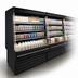 Thumbnail image #3 for Howard-McCray 35E Series Dairy Open Merchandiser, 39-Inch Wide x 60-Inch High, Self-Contained Refrigeration, LED Lighted Shelves, Black