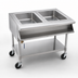Thumbnail image #3 for Eagle Group Portable Sealed Well Hot Food Table, 2 Wells, Open Shelf Base, 240V Electric