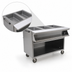 Thumbnail image #3 for Spec-Master 33-Inch Electric Sealed Well Hot Food Table with Open Front Cabinet Base, 2 Wells