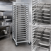 Thumbnail image #3 for Channel Mobile Stainless Steel Side-Load 12 x 20 Steam Table Pan Rack, 22-Pan Capacity