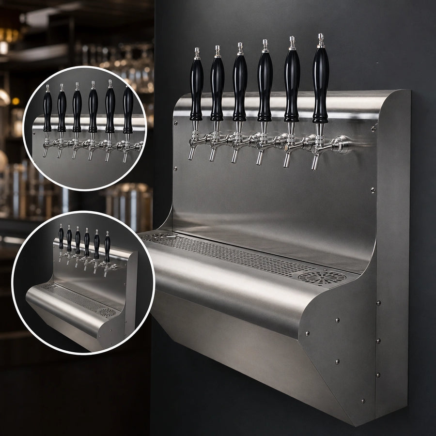 Six-Faucet Capacity