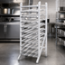 Thumbnail image #3 for New Age 1251 Full-Size Heavy-Duty Stationary Aluminum Can Rack for #2-1/2 and #303 Cans