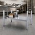 Thumbnail image #3 for Aluminum Knock-Down Undershelf for 36-Inch W x 30-Inch D Work Table