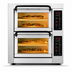 Thumbnail image #3 for PizzaMaster Countertop Electric Stone Hearth Pizza Oven with 2 Chambers and 4 Hearthstones per Oven