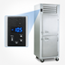 Thumbnail image #3 for Traulsen Dealer's Choice G Series 1-Section Reach-In Freezer, Half-Height Solid Door, Left Hinge, Self-Contained