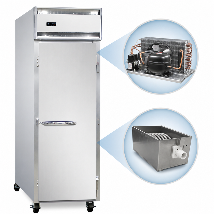 Product image #3 for Continental Refrigerator 1FN One-Section 20 cu. ft. Reach-In Freezer