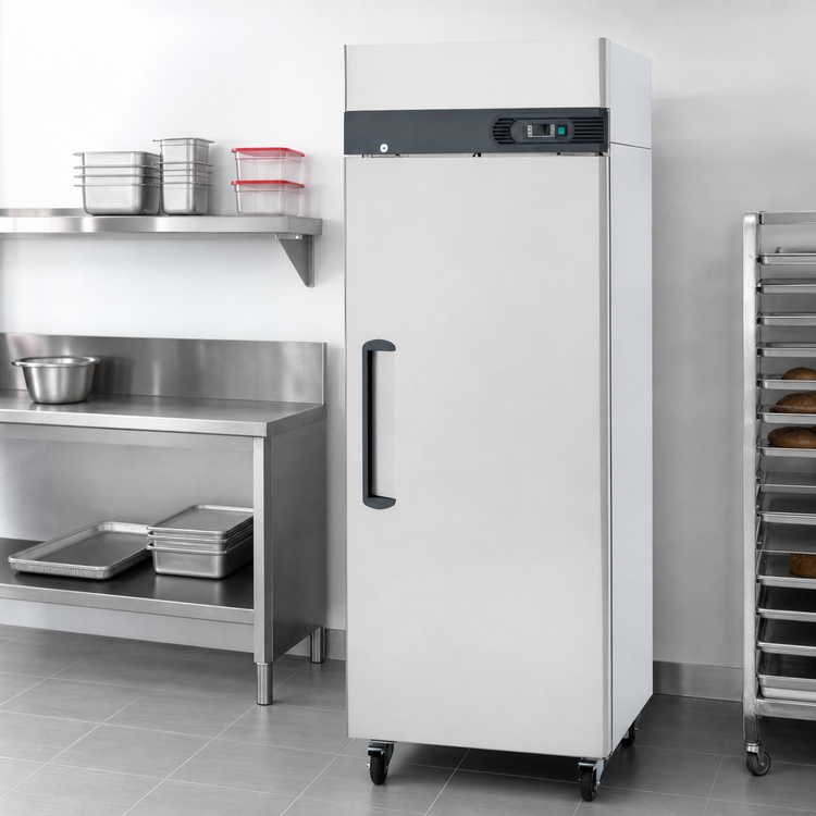 Product image #3 for Competitor Series 23 Cu. Ft. Single-Section Reach-In Refrigerator, Top-Mount Self-Contained, Solid Right-Hand Hinged Door