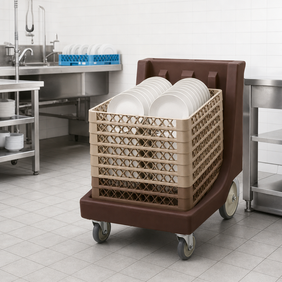 Full-Size Dish Rack Transport