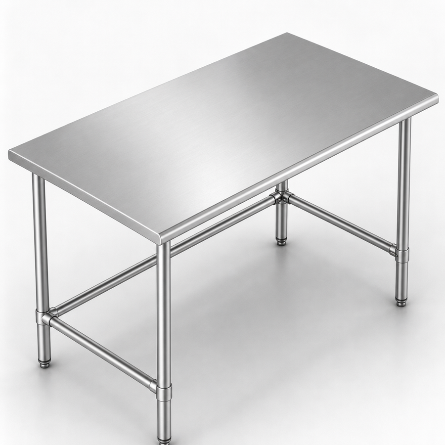 Reinforced Stainless Steel Top