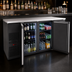 Thumbnail image #3 for Pro-Line E-Series Two-Section Refrigerated Back Bar Cooler Cabinet, 69-1/2 Inch, 28 Cu. Ft., Self-Contained