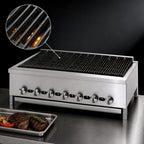 Thumbnail image #3 for Jade Range (Middleby) Supreme JB-42 42-Inch Gas Countertop Radiant Charbroiler, Cast Iron Grates, Infinite Controls, 105,000 BTU
