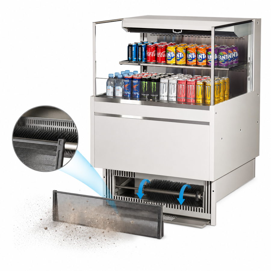 Self-Cleaning Condenser