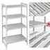 Thumbnail image #4 for Cambro Camshelving® Premium Stationary 4-Shelf Vented Starter Unit