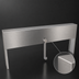 Thumbnail image #3 for Glastender SSRC-25 Single 25-Inch Stainless Steel Speed Rail Locking Cover