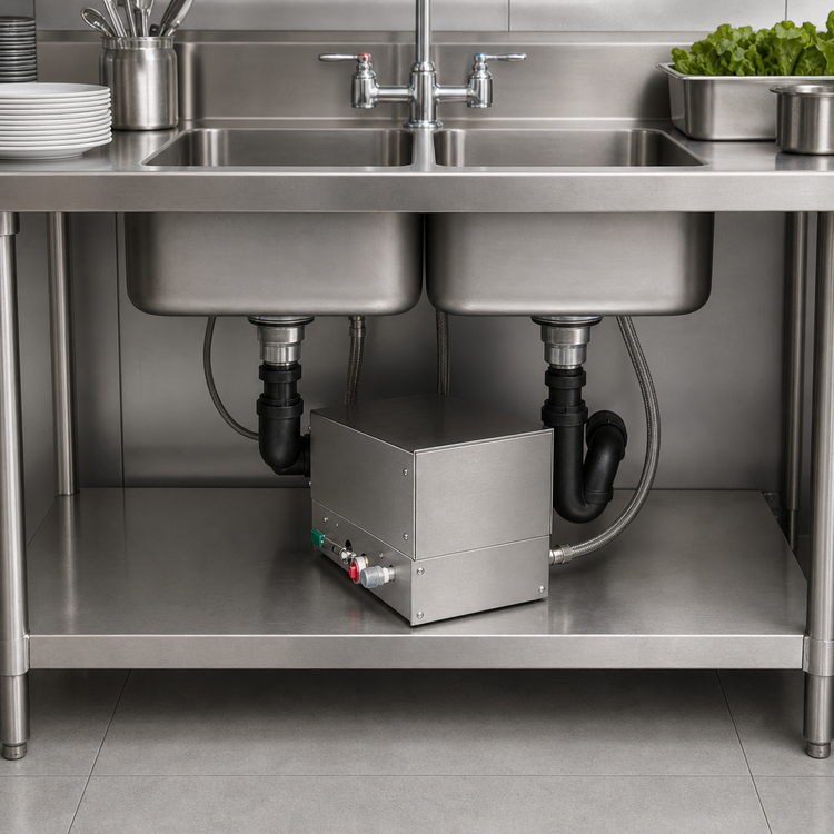 Product image #3 for Hubbell Water Heaters JSK-9 Electric Undersink Sanitizing Sink Heater, 9 kW