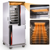 Thumbnail image #3 for Insulated Mobile Heated Holding Cabinet with Top-Mount Heater and Dutch Doors, 32 Full-Size Pan Capacity