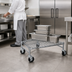 Thumbnail image #3 for Metro Super Erecta Mobile Chrome Wire Dunnage Rack, 24 x 36 Inches, 800 lb Capacity