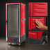Thumbnail image #3 for Metro C5 3 Series Insulation Armour Full-Height Mobile Heated Holding and Proofing Cabinet with Clear Polycarbonate Door and Lip Load Slides